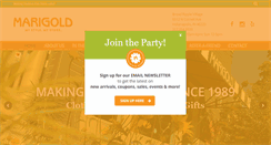 Desktop Screenshot of marigoldclothing.com